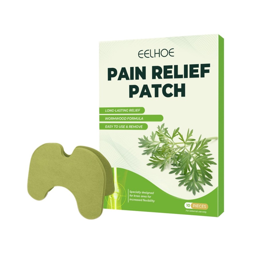 Knee Pain Relief Patch - Wormwood Herbal Formula - 10 Patches